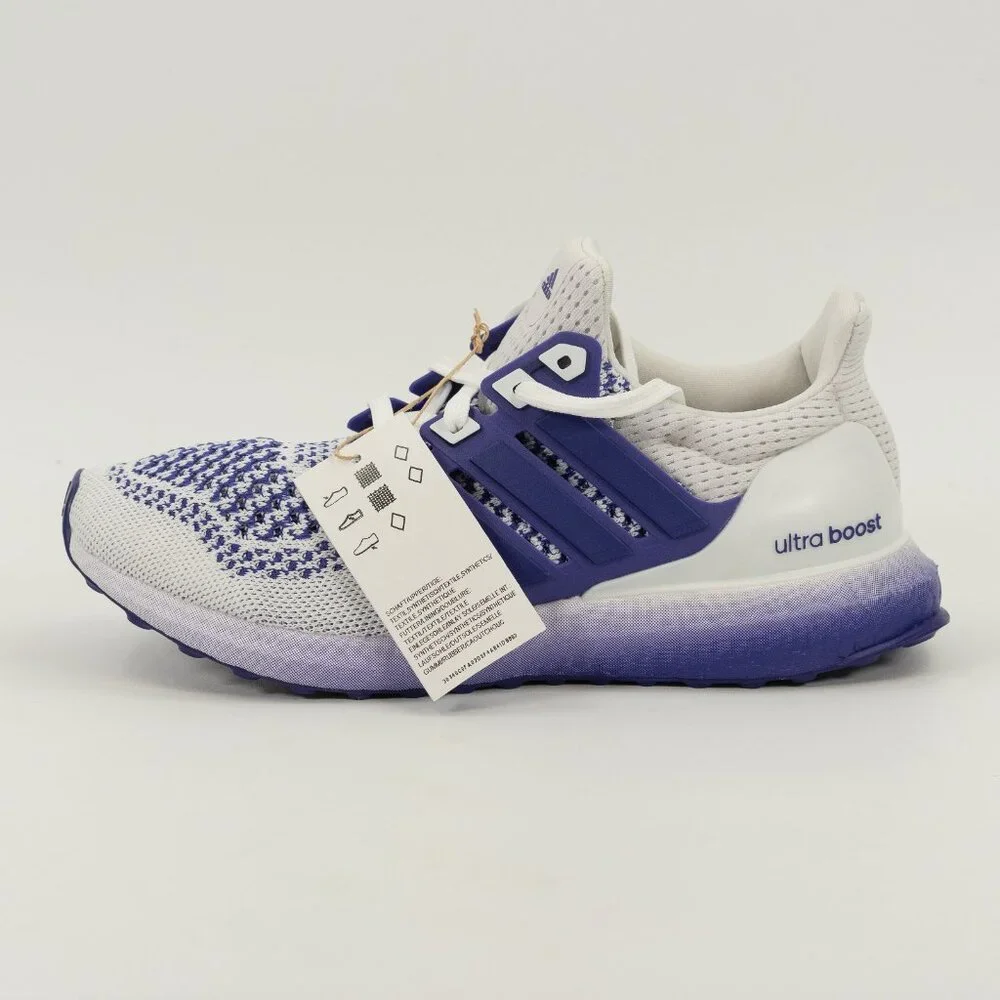 Adidas Women's UltraBoost 1.0 White Collegiate Purple IH7313 Running size 6 - 10